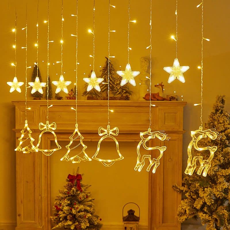 Amazon | クリスマスツリー 電飾 クリスマスイルミネーション 屋内屋外