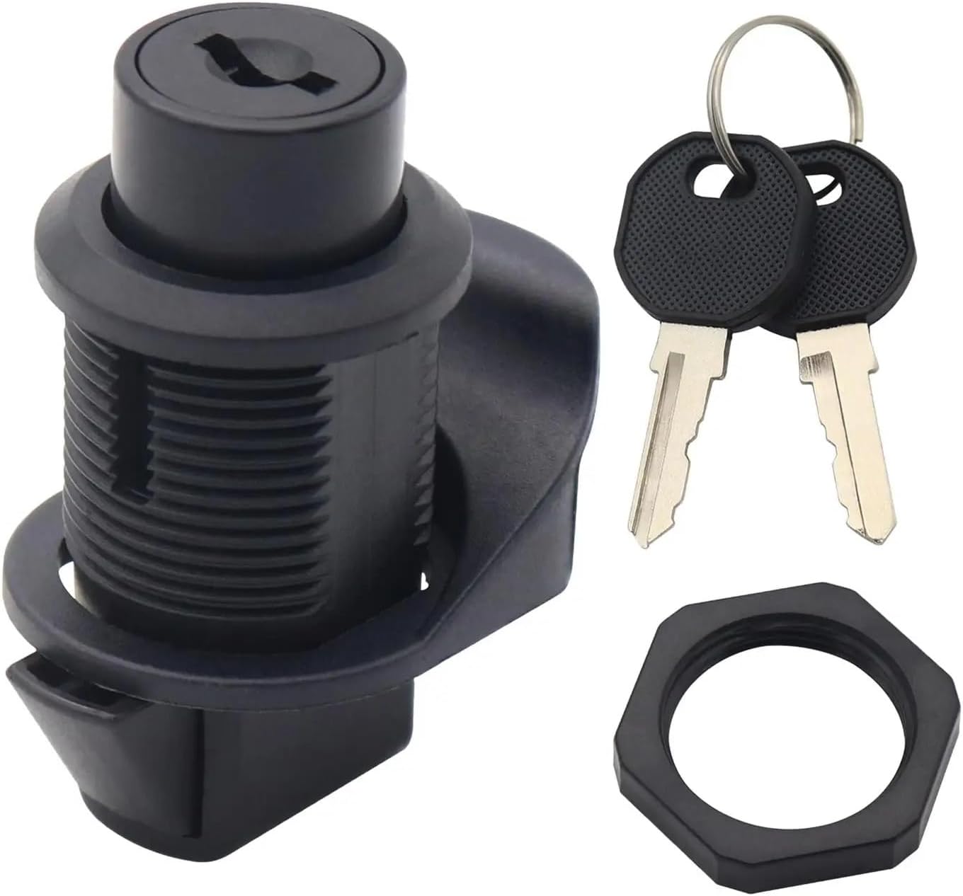 Push Button Latch 5 Pcs RV Paddle Entry Door Lock Latch Accessories Up Premium Easy to Mount