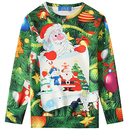 Sslr Family Funny Santa Claus Crewneck Ugly Christmas Sweatshirt 1 Sslr Family Funny Santa Claus Crewneck Ugly Christmas Sweatshirt