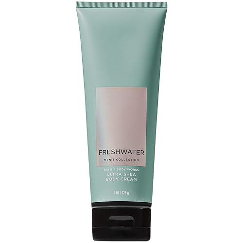 Bath and Body Works Colección para hombre FRESHWATER Ultra Shea Crema Corporal 8 onzas
