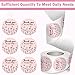 Louise Maelys 1.5 Inch Thank You for Your Order Stickers-500 pcs Thank You Stickers for Packaging Labels for Small Businesses and Small Shops
