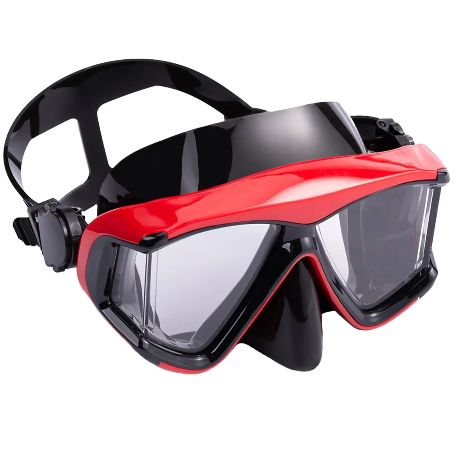 Masque Masque plongée Masque de plongée avec Tuba Optique Lunettes de Natation Équipement Panoramique Vue Large Adulte Jeunesse