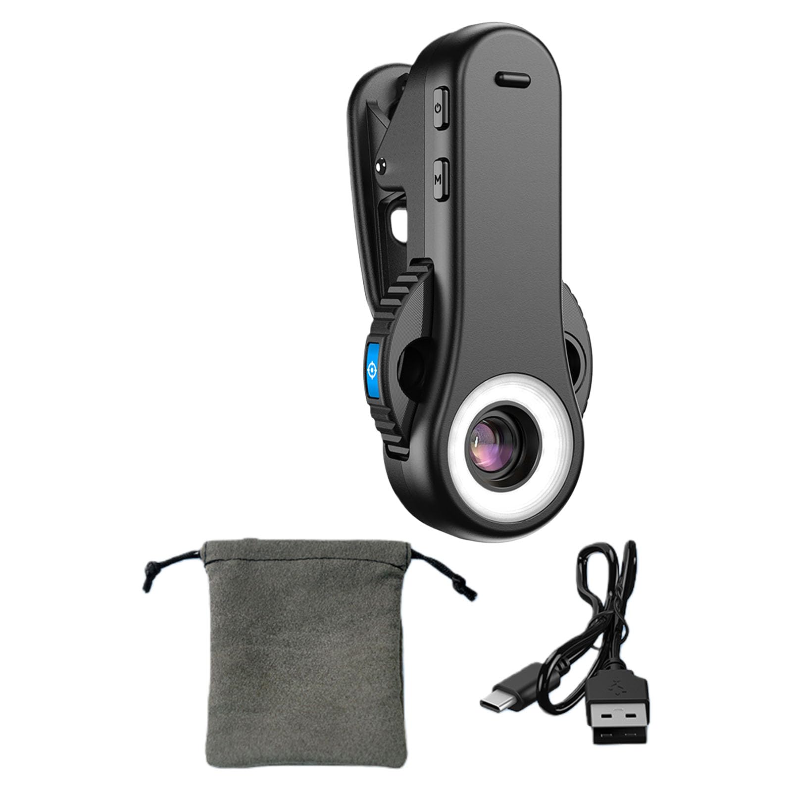 Lente de microscopio para teléfono inteligente 40X 80X 120X con iluminación para inspección detallada de joyas para varios dispositivos Lente de microscopio para teléfono inteligente con iluminación
