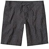 prAna Men's Sutra Shorts, Black Herringbone, Medium