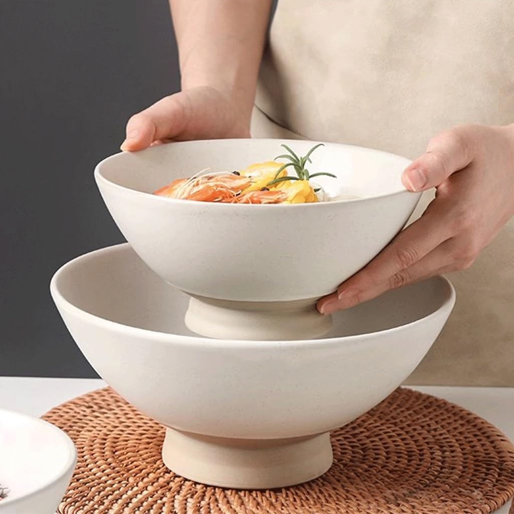 Saladiers Grand Bol De Nouilles Rétro, Bol De Trompette, Grand Bol De Ramen Bols à Dîner