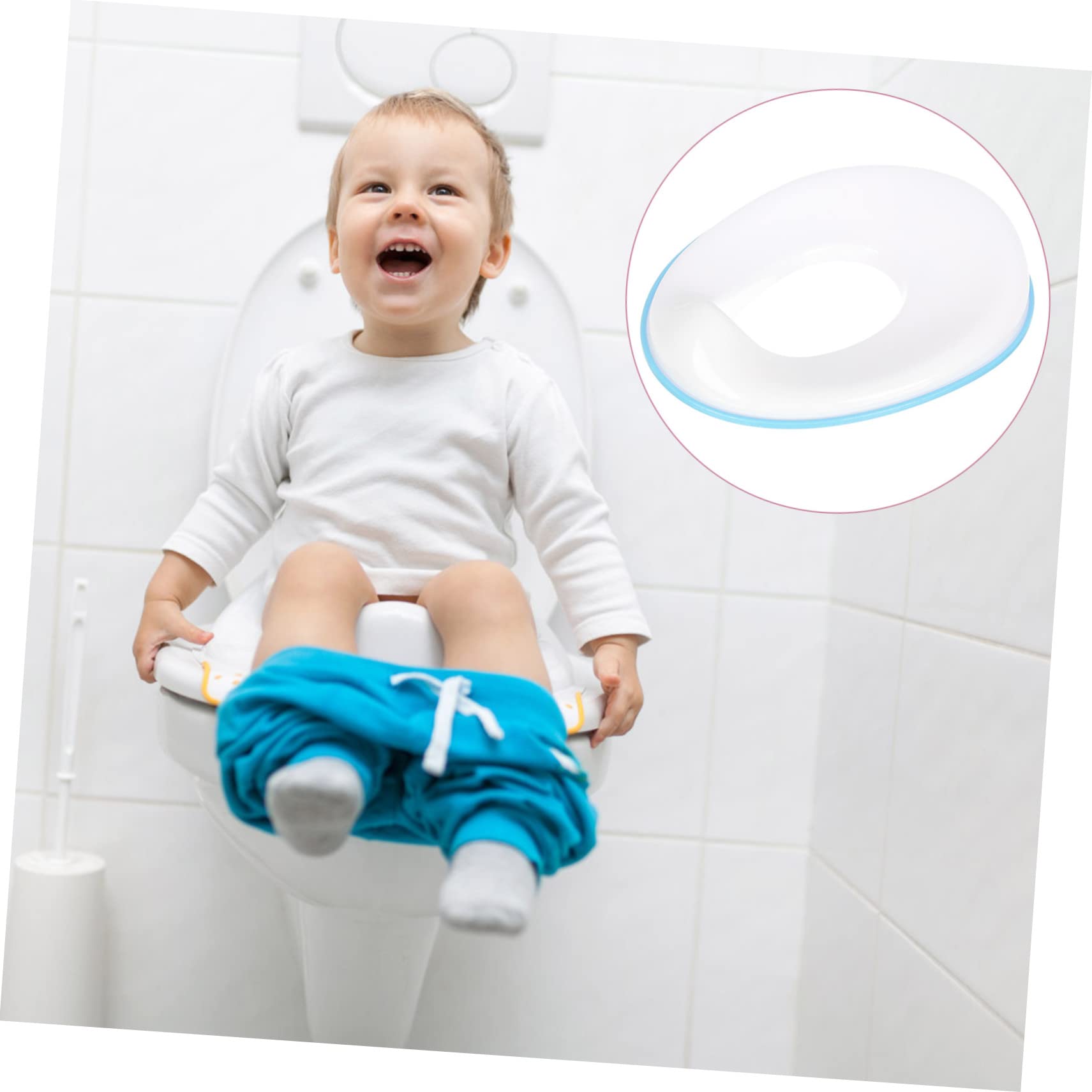 MOLUCKFU Portable Boys and Girls Potty Recyclable Potty Seat Cover Universal Toilet Training Seat