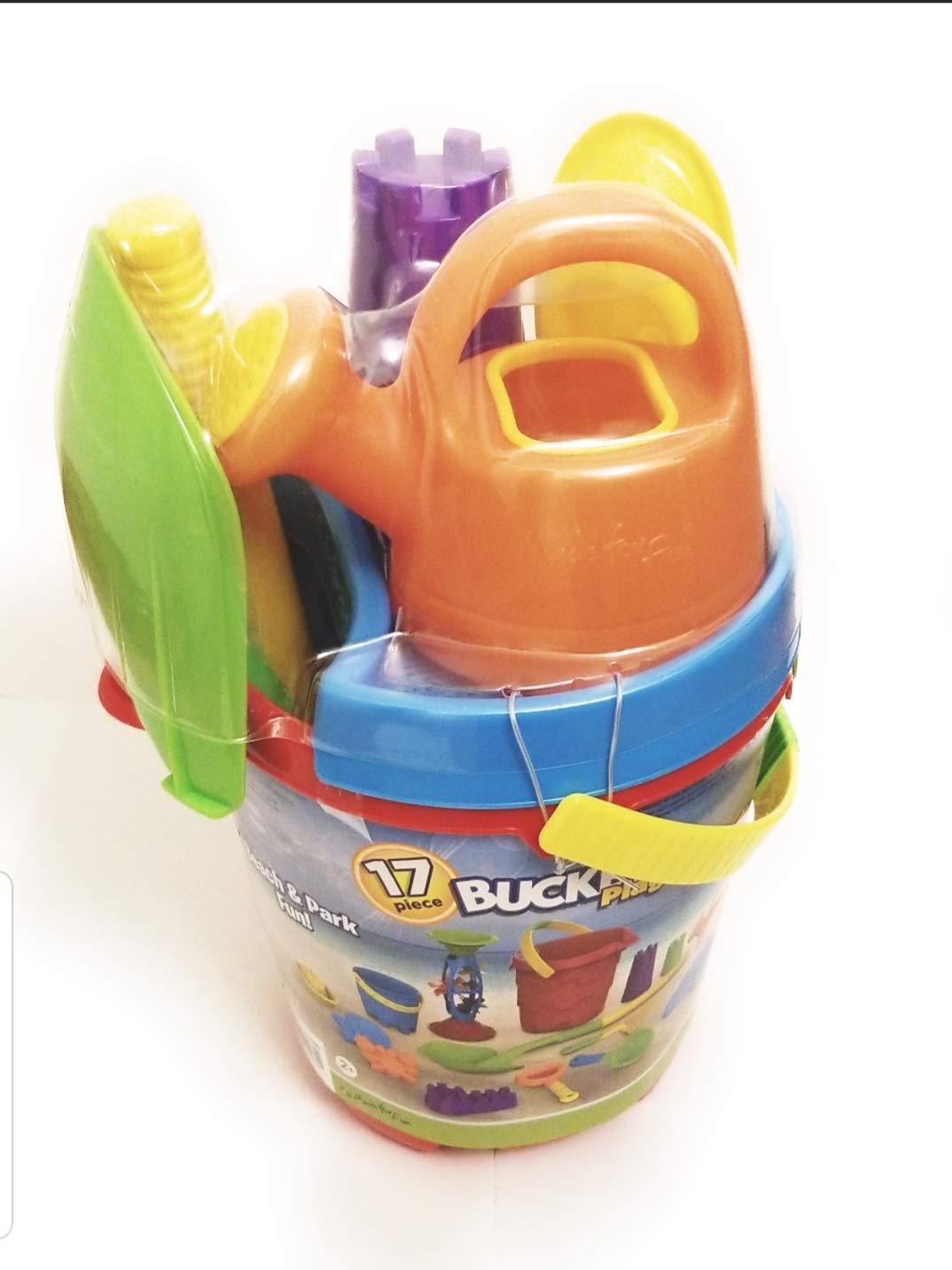 made for fun 17 piece bucket playset