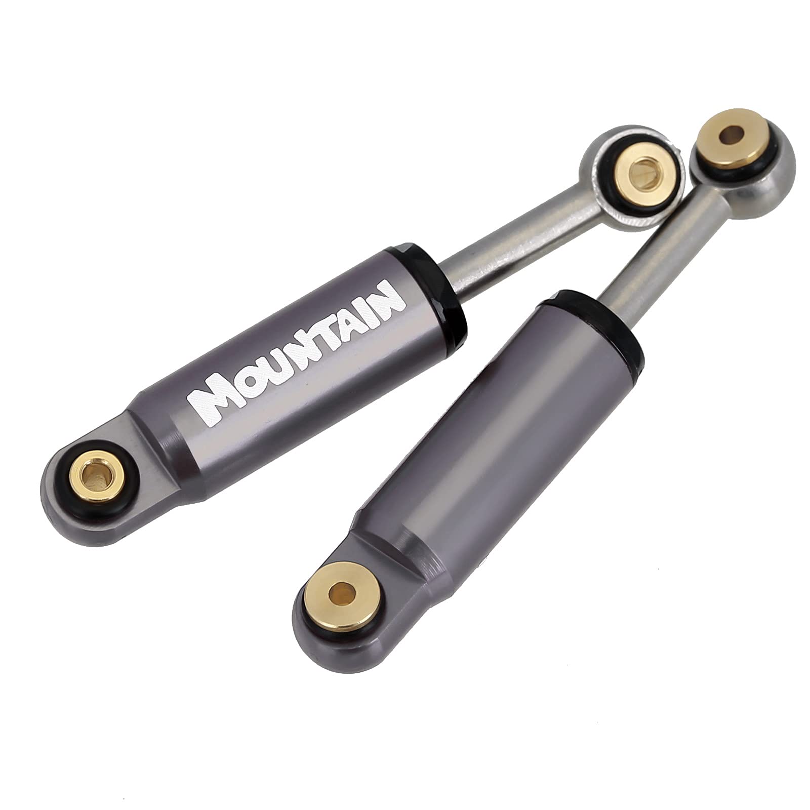 INJORA RC Ammortizzatori 4pcs 32mm RC Shock Absorber per 1:24 RC Crawler Axial SCX24 AXI90081 AXI00002 AXI00001 (Grigio)