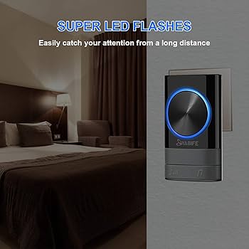 Self Powered Wireless Doorbell Plug In Battery Free Ding
