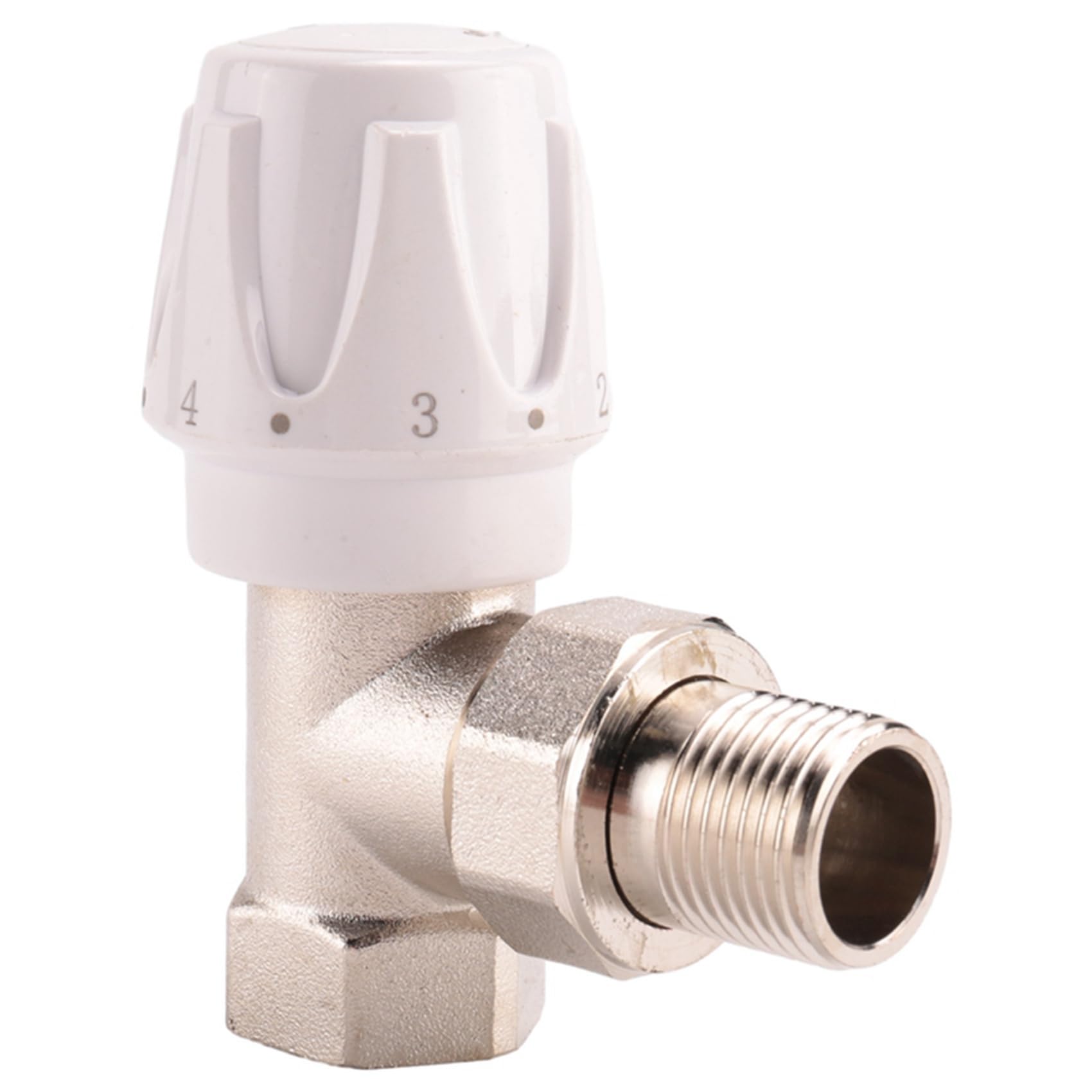 Termostatyczny zawór chłodnicy 10 sztuk seria 15 mm x 1/2 , prosty termostatyczny kąt chłodnicy TRV termostatyczny do domowego biura