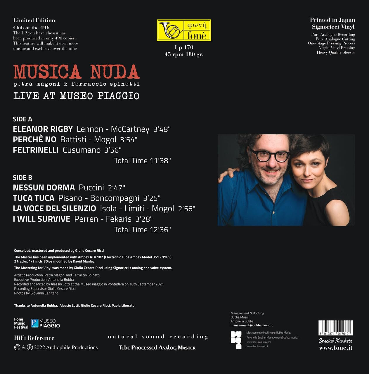 Live At Museo Piaggio (Color 45 RPM)