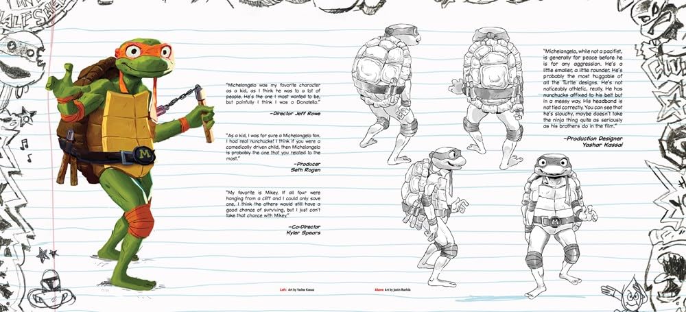 The Art of Teenage Mutant Ninja Turtles: Mutant Mayhem