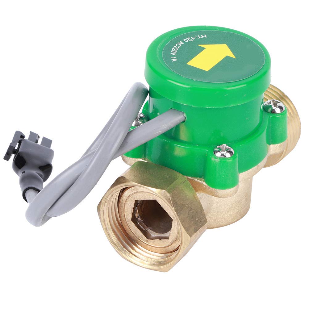 HT-120 220v 3/4 "fileté 60W pompe à eau capteur de débit pression électronique interrupteur de commande automatique pour douche basse pression d'eau chauffage solaire circulation de l'eau