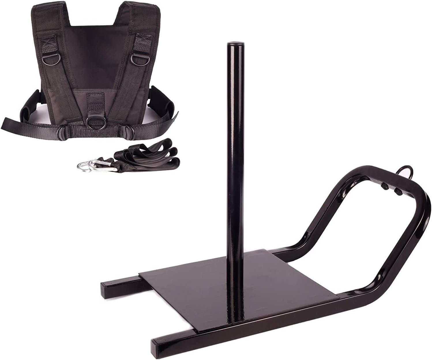 IRIS Weighted Training Pull Sled with Vest - Fit for 1-2 Inch Plates, Sport Power Sled for Athletic Exercise and Speed Improvement (B0CK8F88M4) Amazon Price History, Amazon Price Tracker