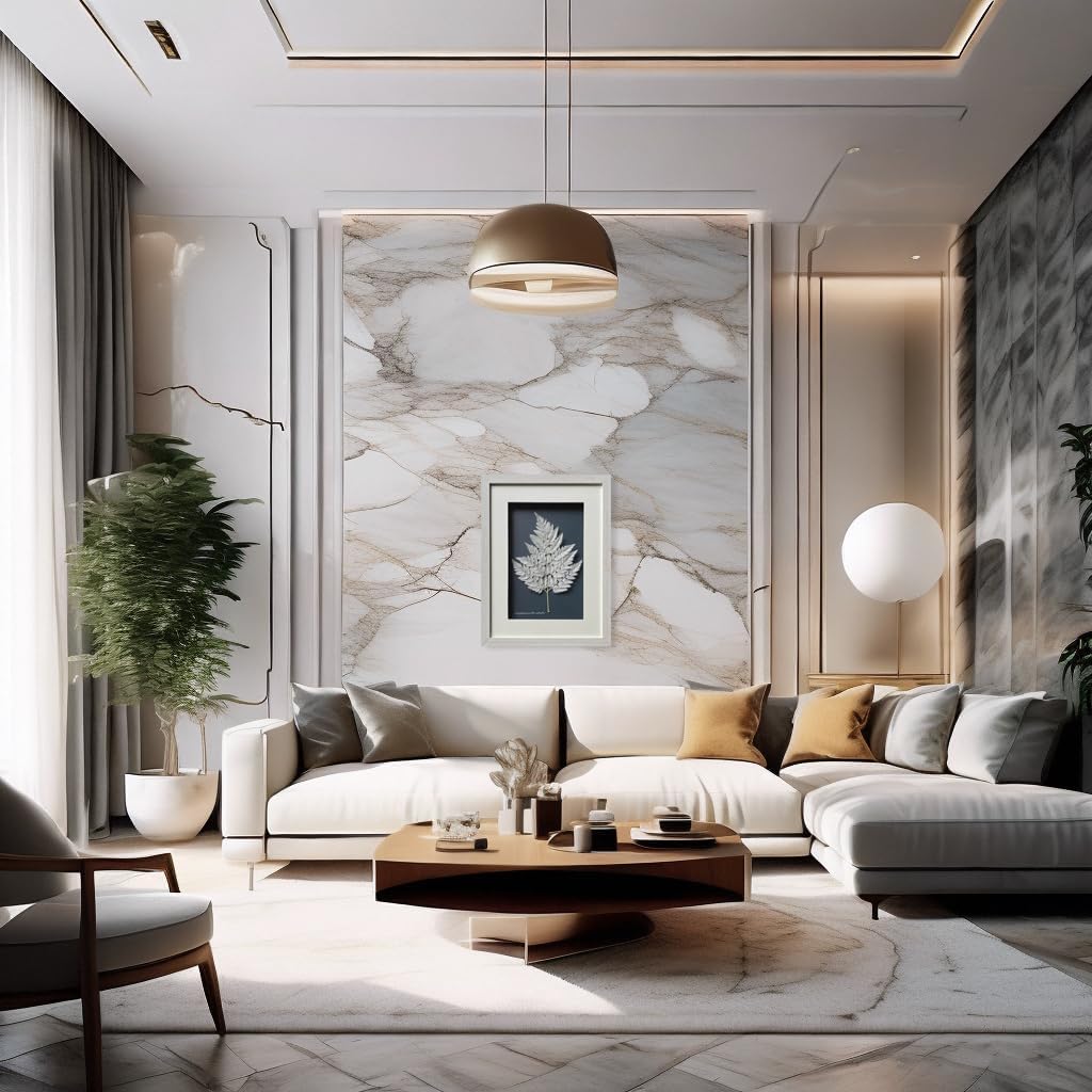 Handmade Floral Shadow Box Wall Art - Modern Botanical 3D Wall Decor with Frame - Unique Framed Plant Dried Flowers Artwork - Perfect for Livingroom, Bedroom, Dining