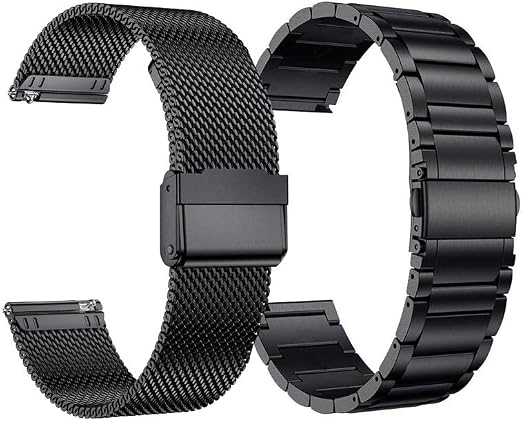 Amazon.com: Yeejok - Bandas de reloj de 0.866 in compatibles con Fossil Gen  5 LTE/Gen 5E 1.732 in/Gen 5 para hombre Carlyle/Garrett/Julianna/Gen 4  Explorist HR, pulsera de metal y correa de malla