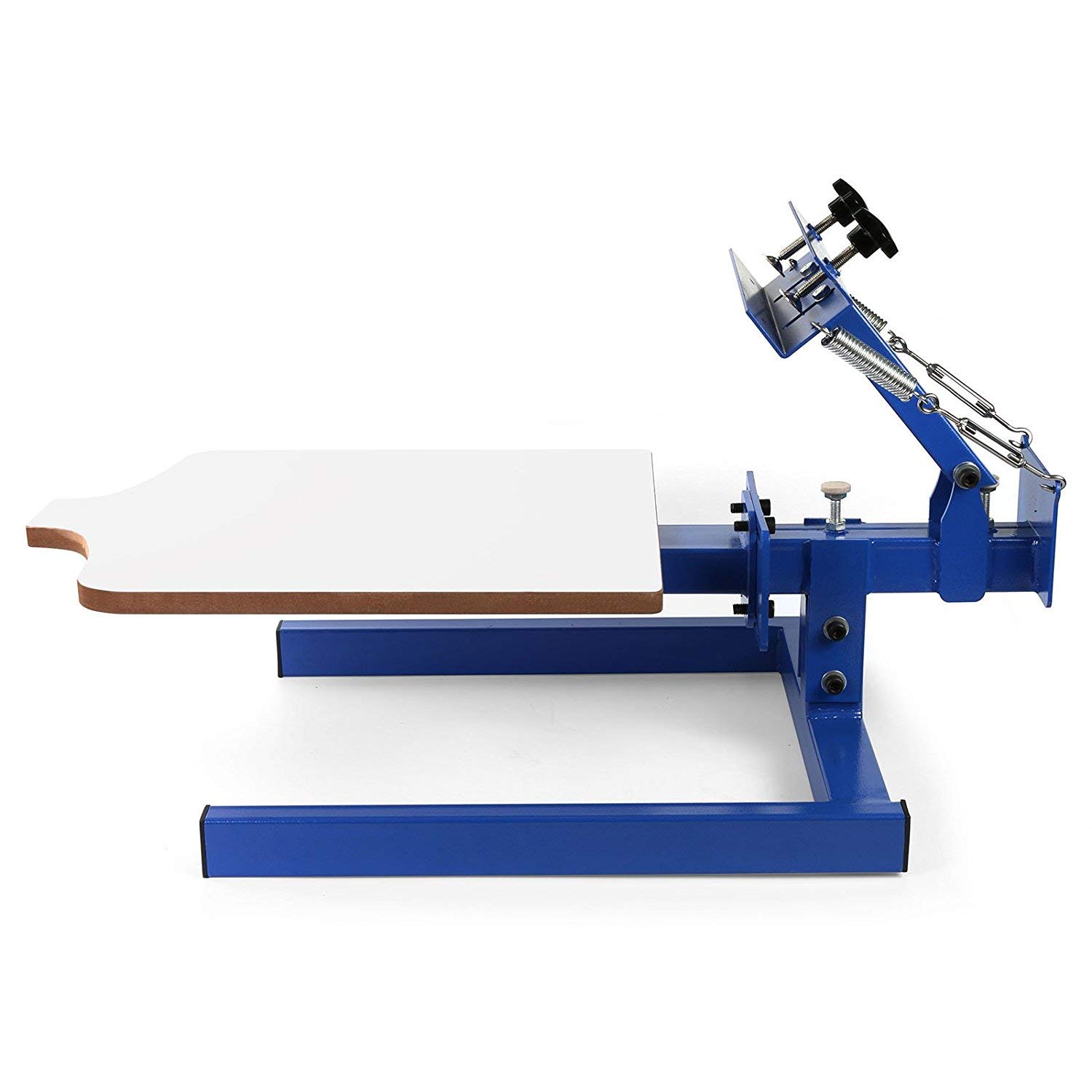Siebdruckmaschine 55 x 45 cm, Silk Screen Printing Machine 1 Farbe 1 Station Siebdruckmaschine DIY Screen Press Printing Machine Siebdruck Set für Flache Drucksubstrate wie Kleidung