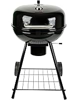 Vista 7 de Grill Boss Charcoal Kettle Grill with Large 22-Inch Cooking Area - Includes Warming Rack, Bottom Storage Shelf, Ash Catcher & Wheels for Outdoor