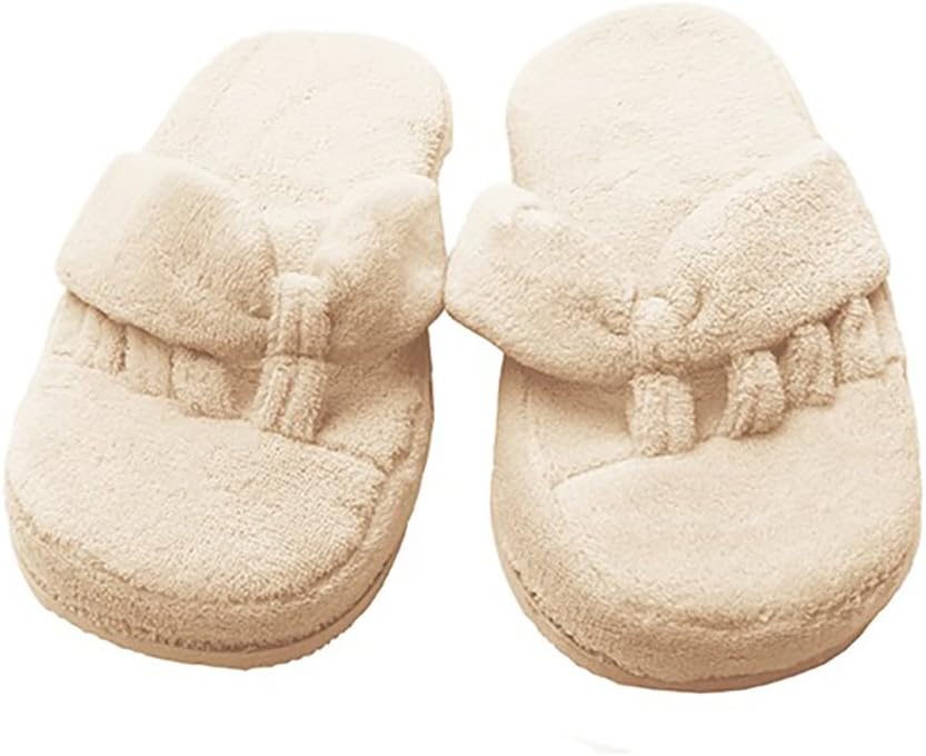 Bennoti Women's Comfy SPA Slippers, Soft Cream