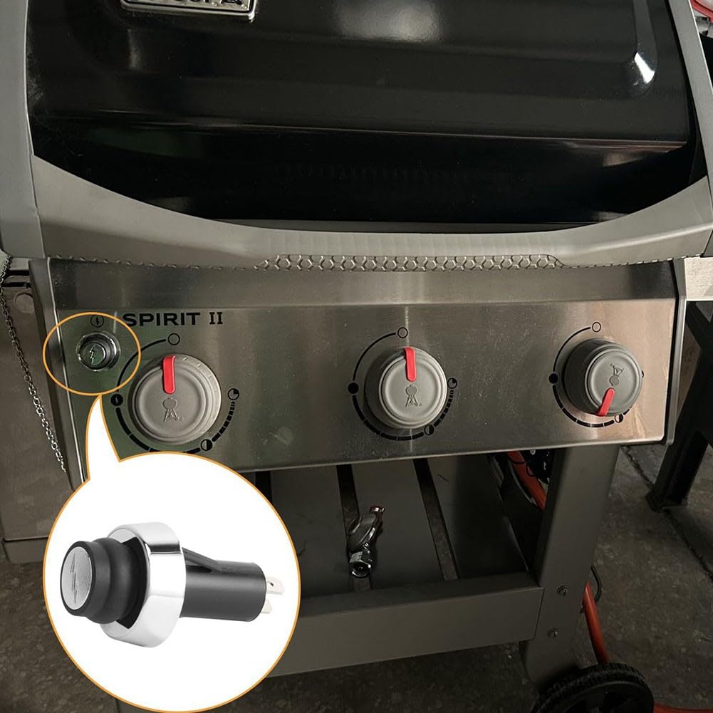 Interruttore Accensione Di Ricambio Per Griglia Weber – Pulsante Di Ricambio Per Genesis II, Spirit, Spirit II E310 – Facile Sostituzione (66220) - 2