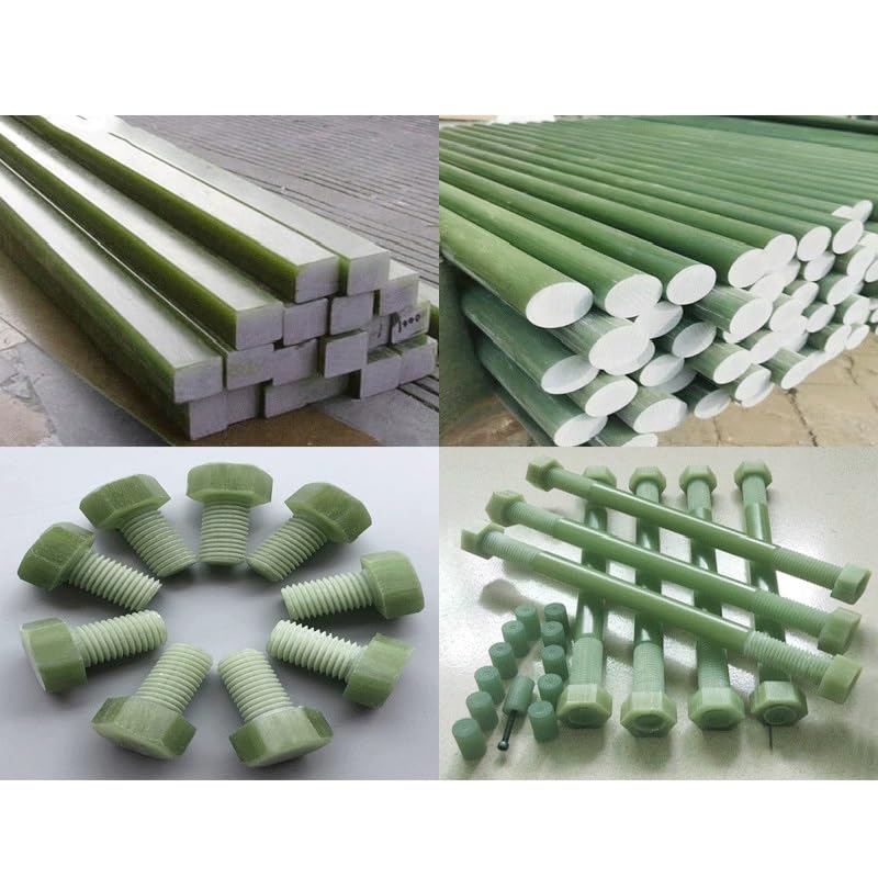1 szt. Pręt z żywicy, pręt z włókna szklanego G10 FR4 30 cm, pręt z żywicy izolacyjnej o wysokiej wytrzymałości(16mm)