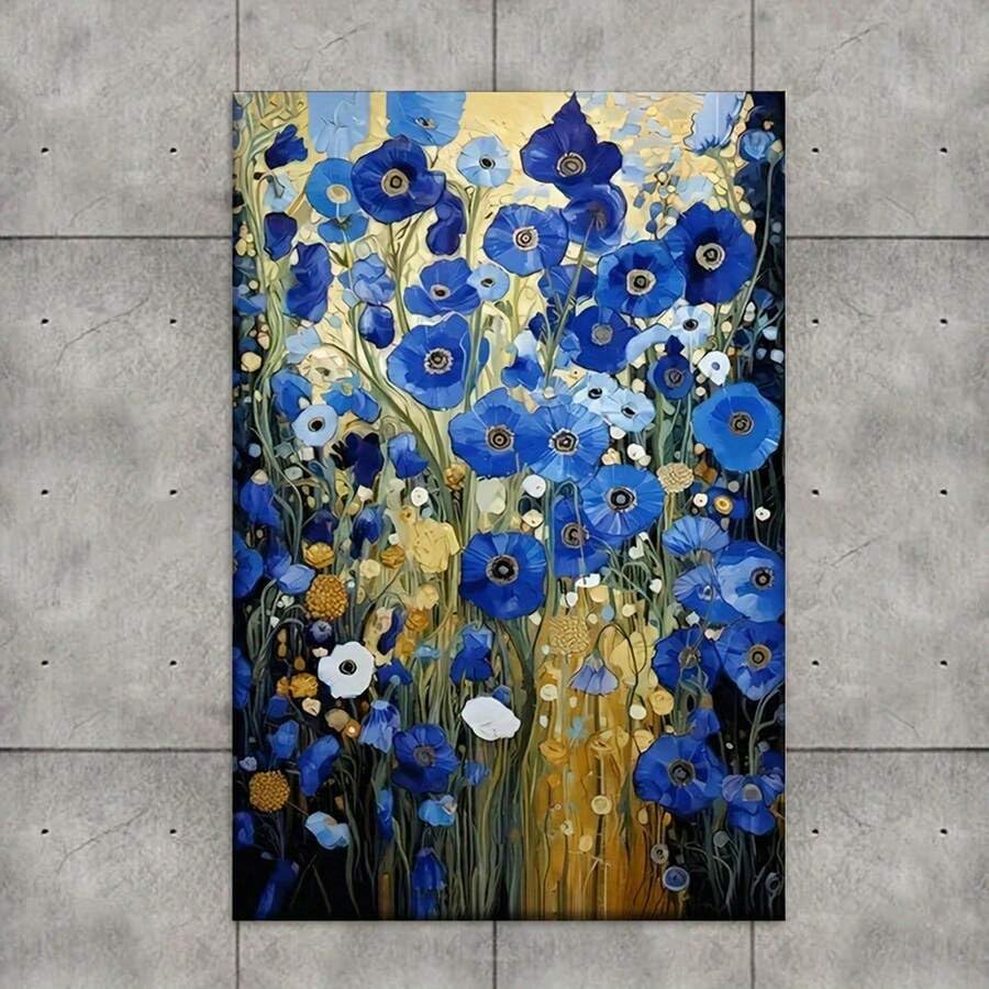 Impression sur toile florale et tableau rectangulaire Art déco - 3
