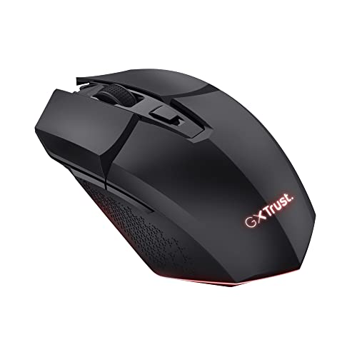 GXT 110 Felox Mouse Gaming Wireless Ricaricabile, 80 Ore di Autonomia, 800-4800 DPI, Illuminazione LED, 6 Pulsanti, Mouse Senza Fili RGB per Computer, Laptop, Windows - Nero - Mouse gaming - Immagine 10