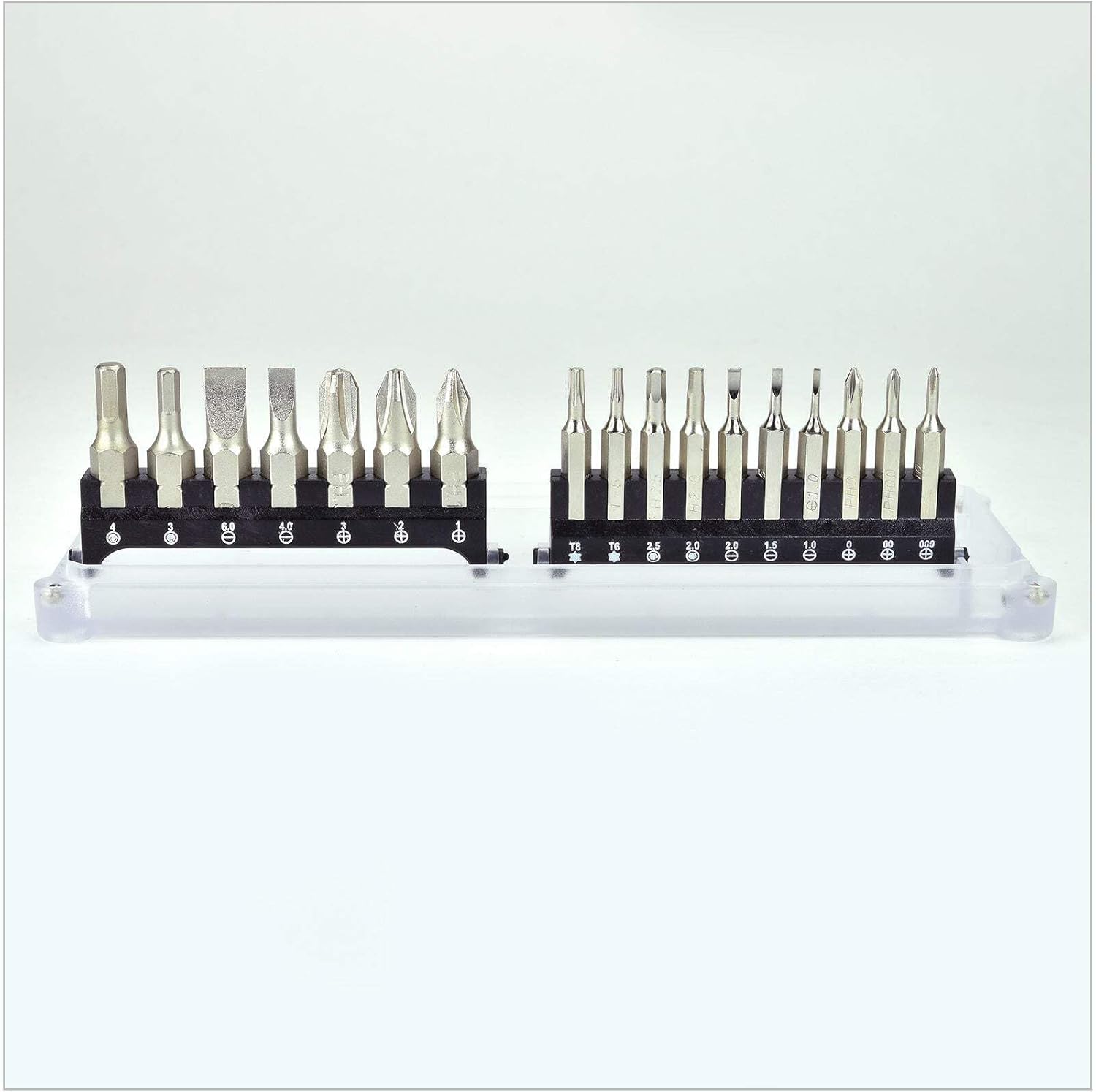 Micro-Mark Dual Drive Ratcheting Driver Set – Newly Patented Design for Precision Control in Tight Spaces – 20-Piece Bit Set Included