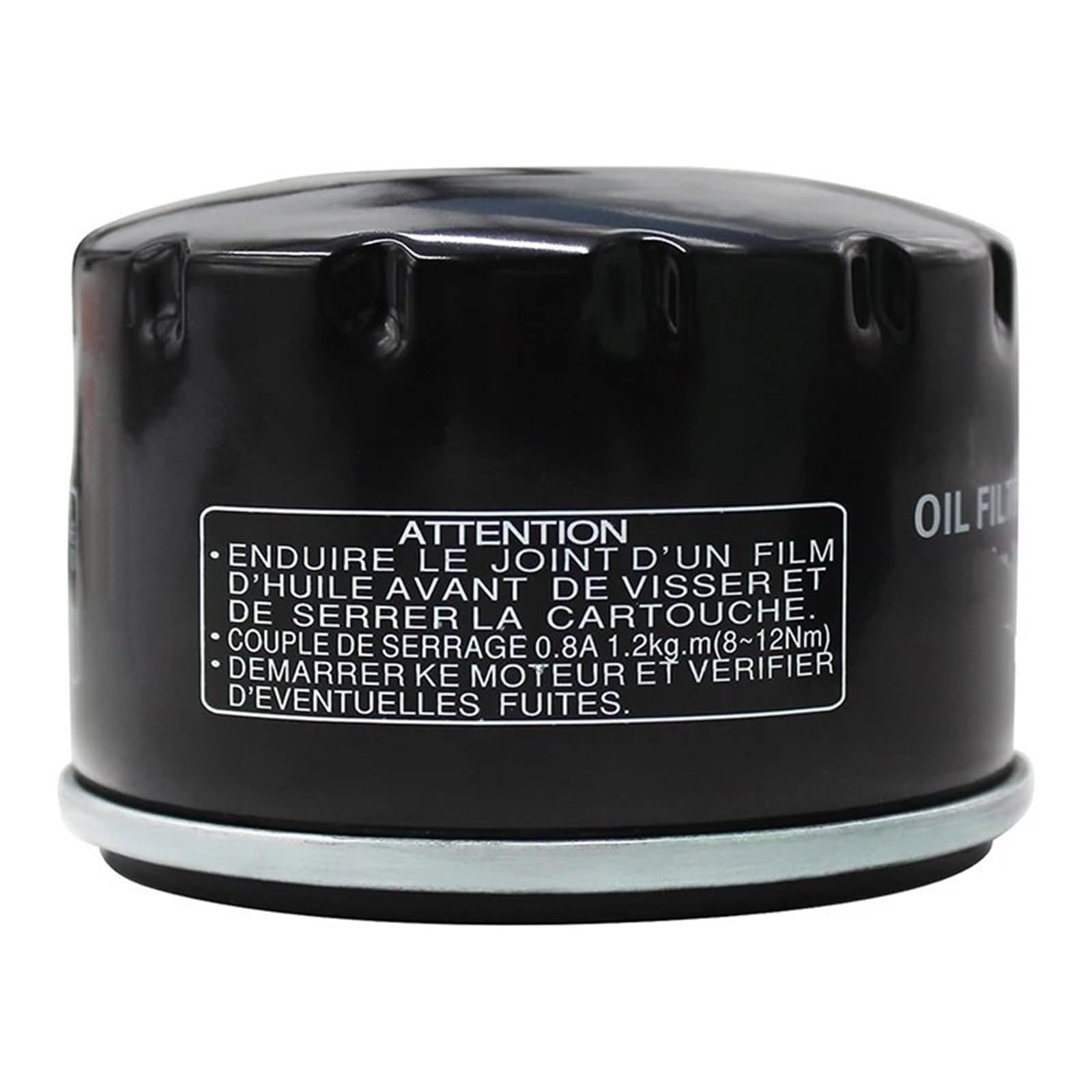 Motocyklowe Filtr 1/2/4/6 szt. Filtr oleju motocyklowego pasuje do BMW F650 700 750 800 K1200 1300 1600 R1200 900 S1000 HP2 4 C600 Filtr oleju(6 pcs)