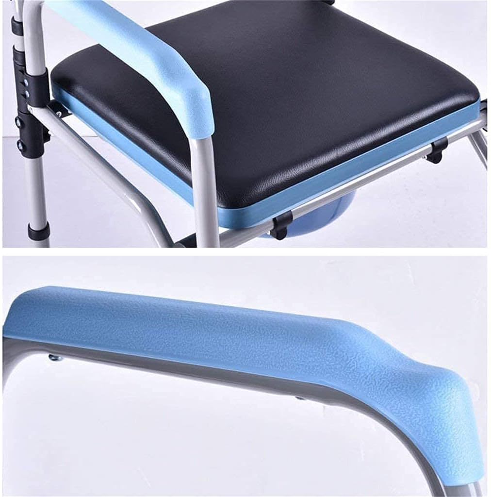 高齢者用歩行器ベッドサイド便器、高齢者折りたたみ便器椅子バスルーム