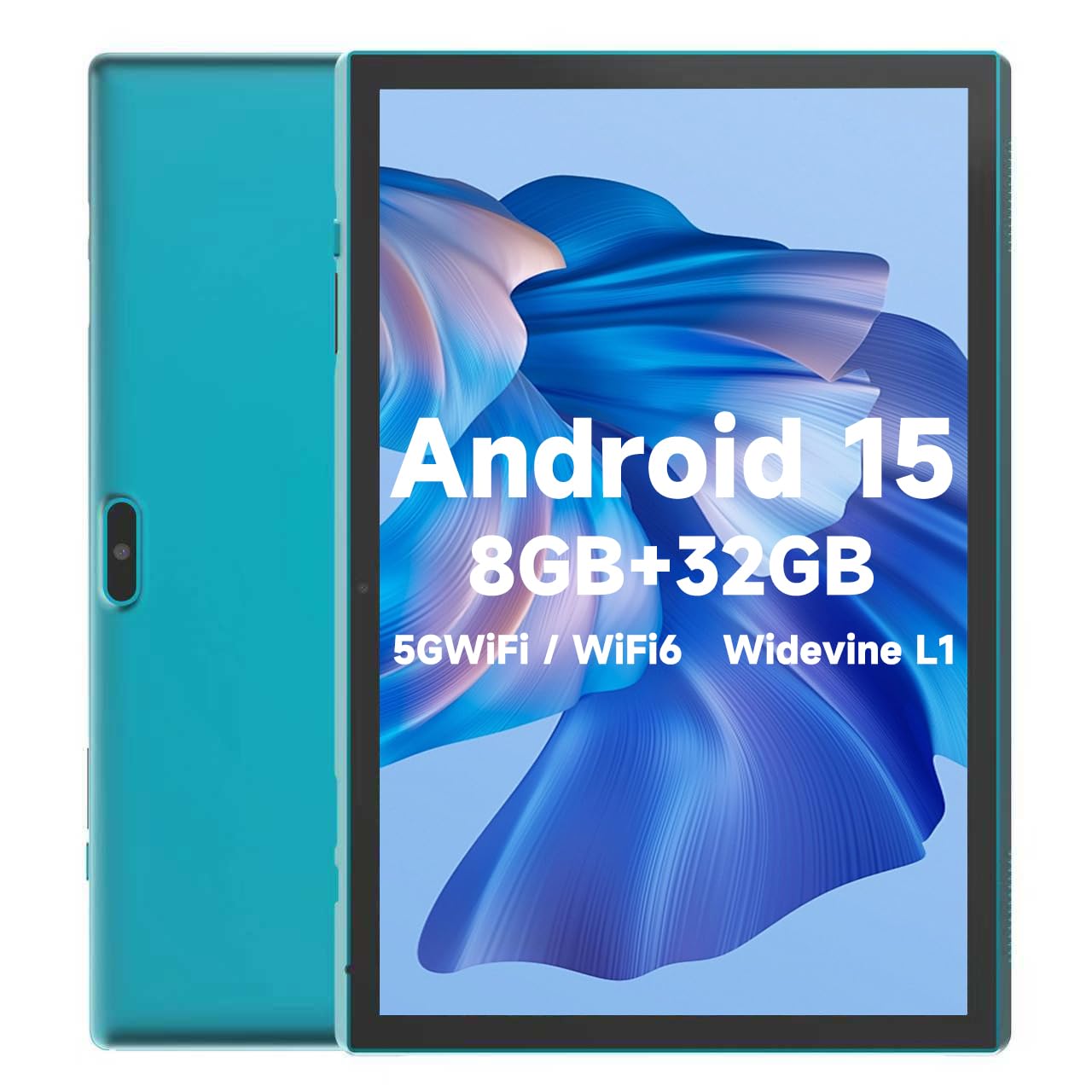 10 Inch Tablet Android 14 Tablet PC, 10.1 Inch Android Tablet DDR4 6GB RAM (4GB Expansion) 32GB ROM 2MP+8MP Dual Camera Su...