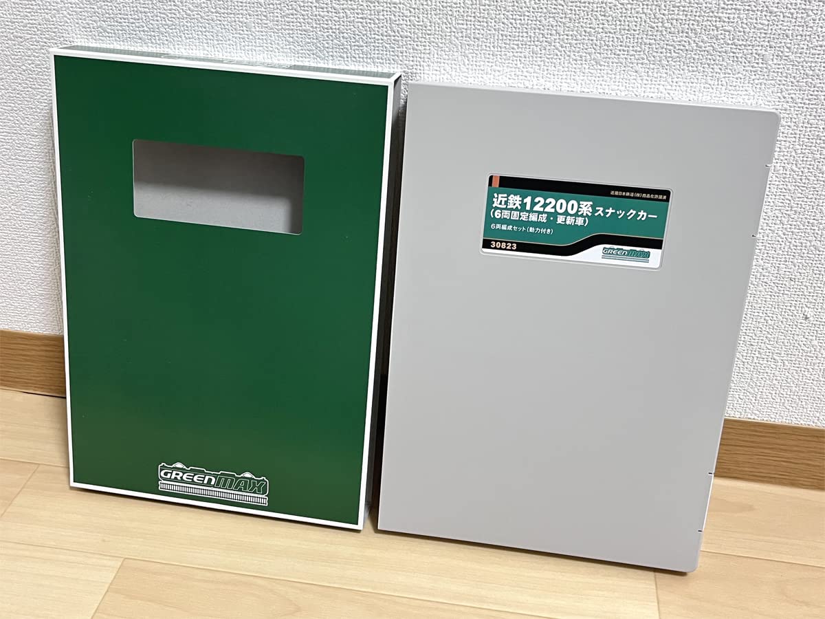Amazon.co.jp: GREENMAX 30823 近鉄12200系 スナックカー 6両固定編成