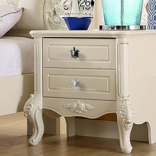 Miniatura 3 de Pearlead Paquete de 5 perillas náuticas para gabinetes, pomos de cajón de tortuga, pomos de metal, tiradores de cajón, manijas de cajones costeros,