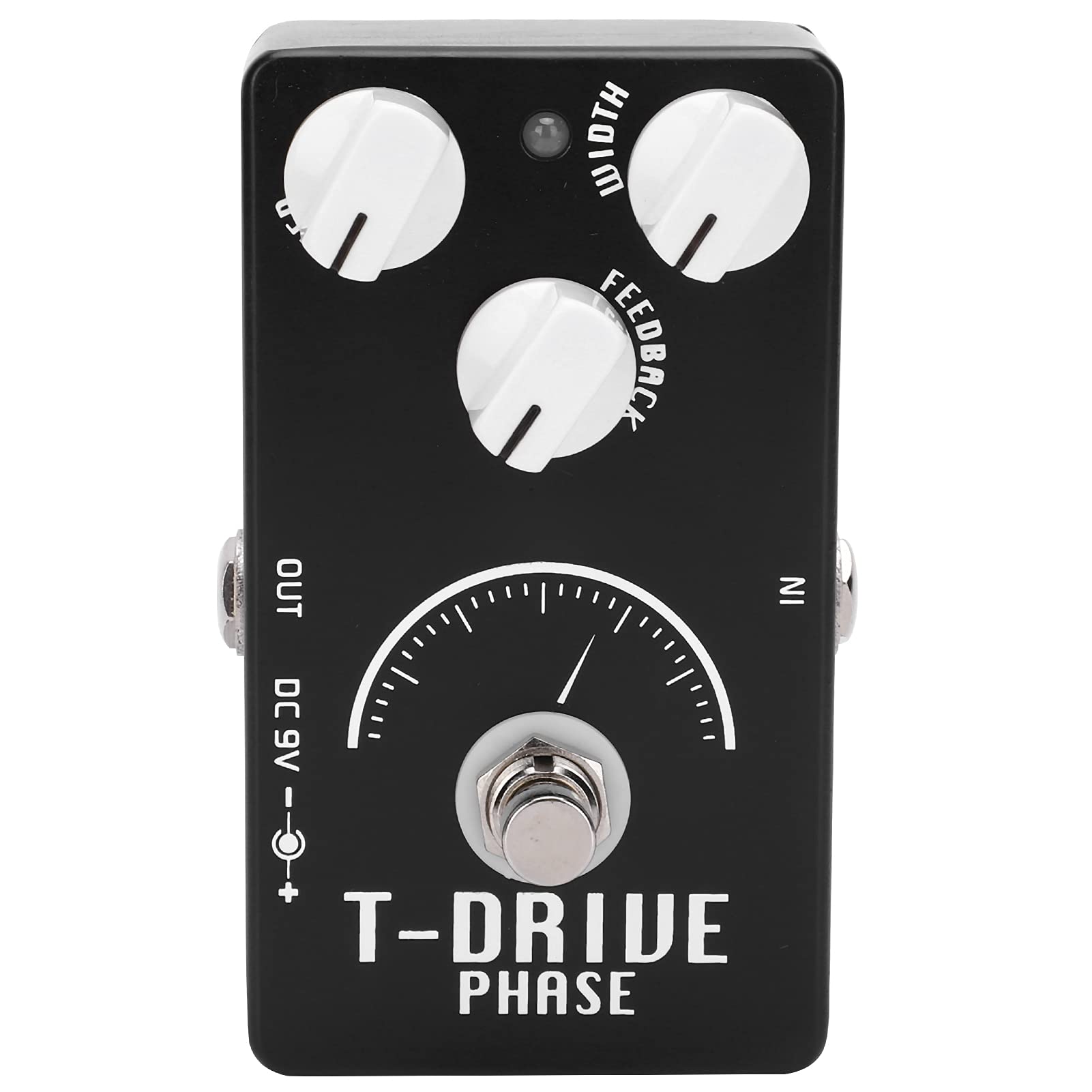 Phase Shifter Pedal, Gitarren-Phaser-Pedal Langlebiges professionelles Metall für Gitarristen für E-Gitarre für Musikliebhaber