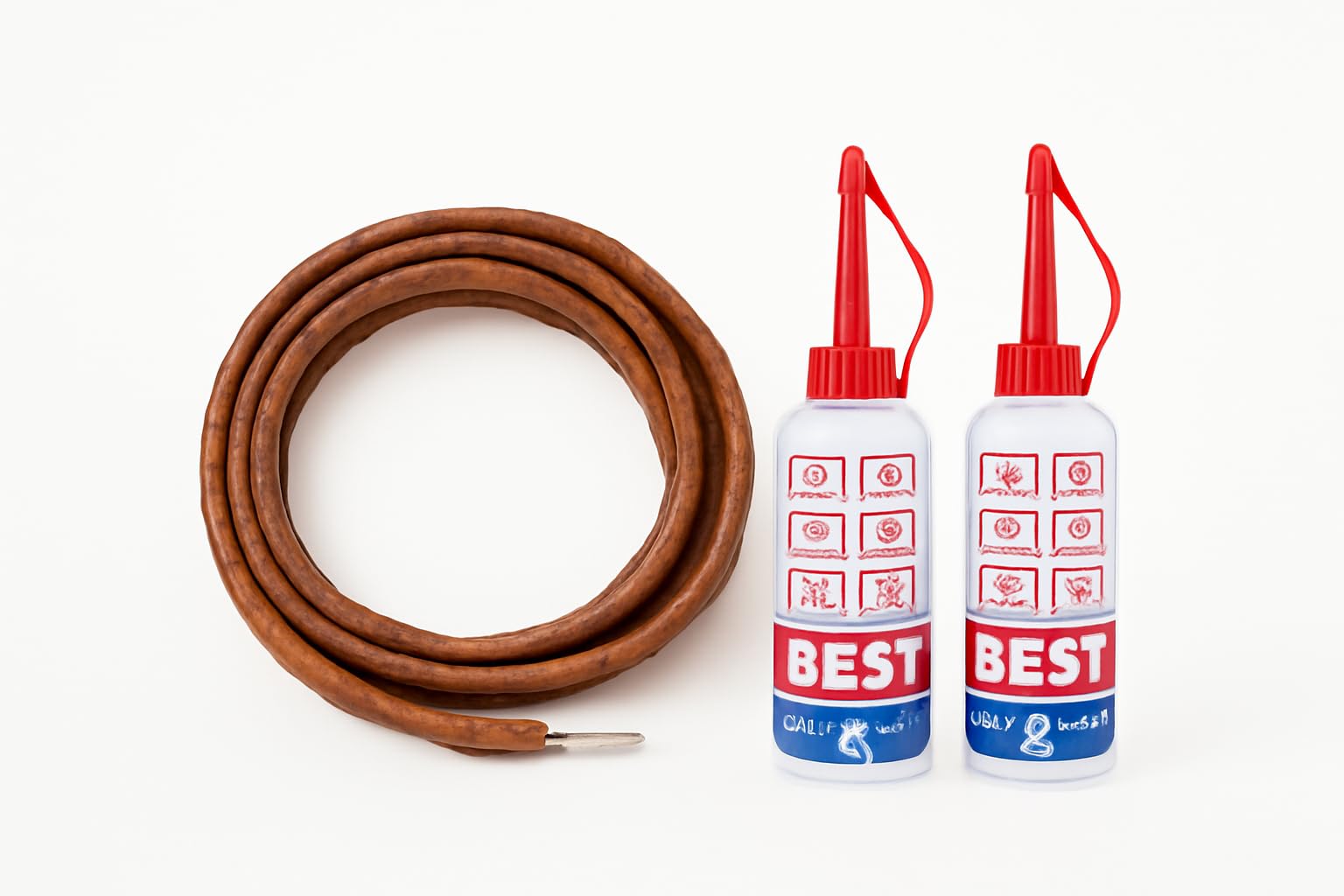 Premium Leather Sewing Machine Belt (200cm) + Sewing Machine Oil 50ml (Pack of 2) | Complete Maintenance Kit for Smooth Stitching & Long Life-image-11