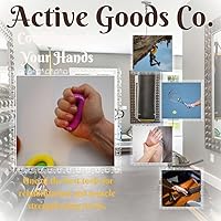 Vista 7 de ActiveGoodsCo - Anillo de silicona hecho para uso profesional. Niveles de resistencia progresiva de 10 libras-120 libras (8.8-121.3 lbs). Dos