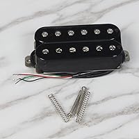 Vista 6 de FLEOR Pastillas de guitarra eléctrica Humbucker Puente Alnico 5 negras