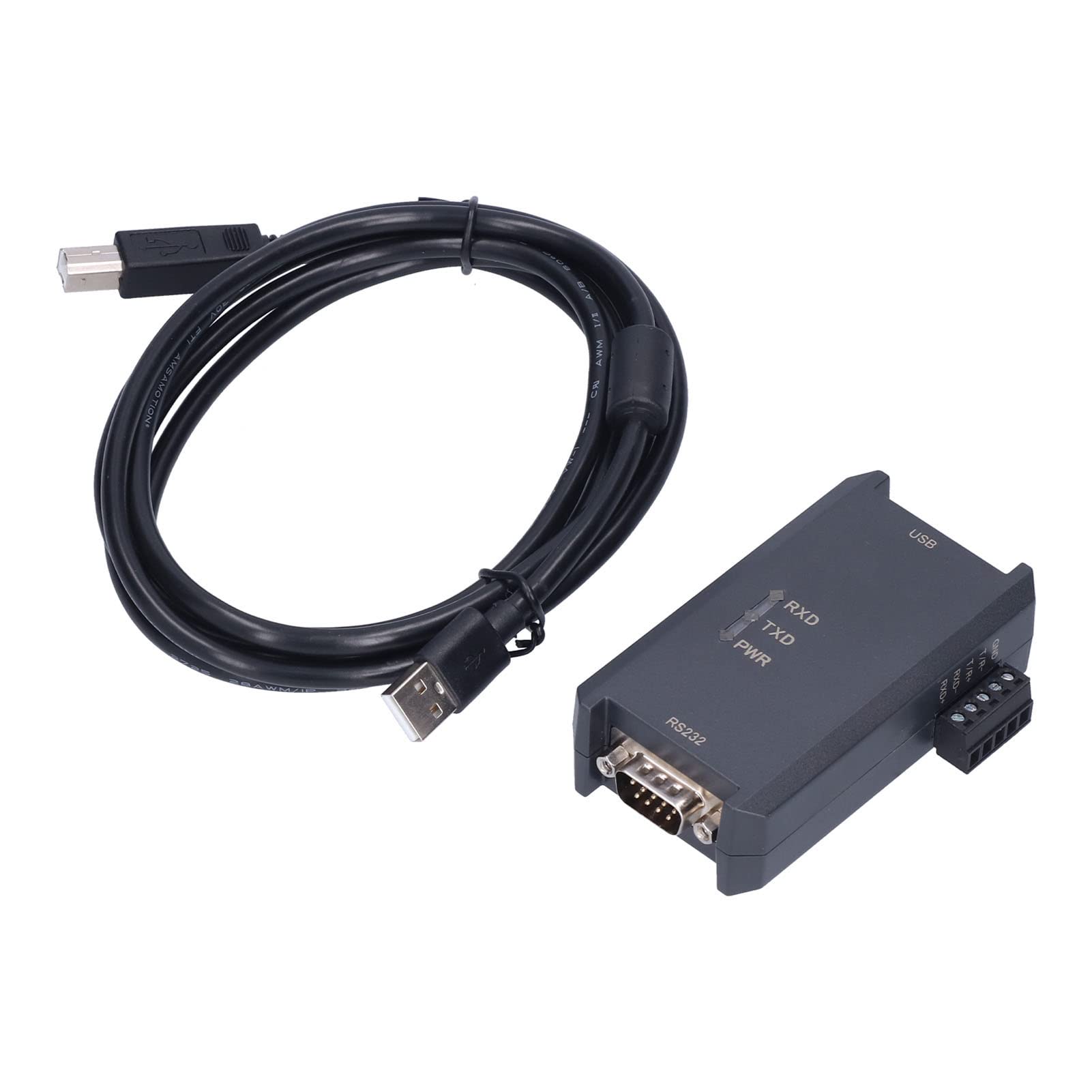 Adaptador de Puerto Serie USB Aislado a /232/422 Convertidor de Alta Velocidad para Sistemas de Control de Automatización Industrial Material ABS