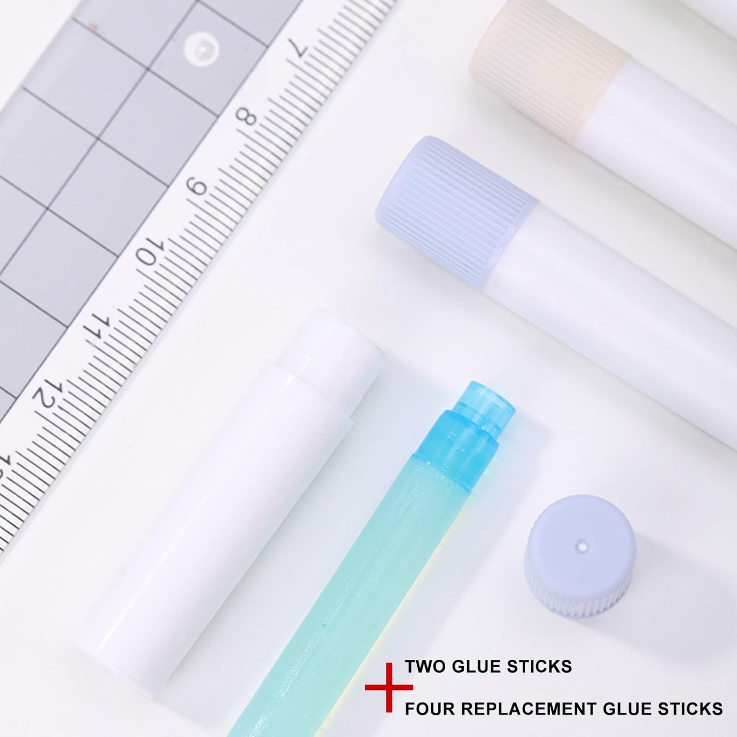 SEAMEW School Supplies Solid Archival Glue Sticks Pens for Kids,Adhesive Glue for Scrapbooking All Purpose Sticks for Bullet Journals,Scrapbooks,Photos,1 Pack(2 Glue Pen+4 Refills), Washable : Office Products