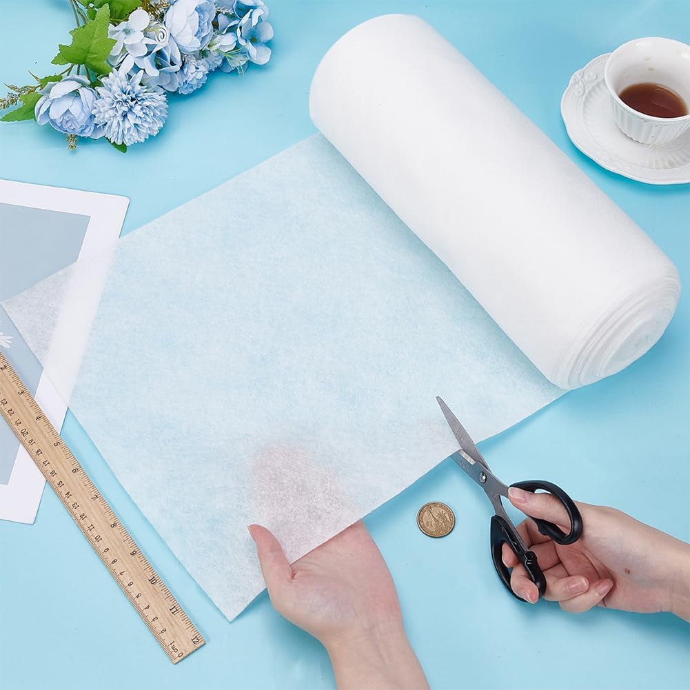BENECREAT Air Vent Filters, 393x12.2 Inch Electrostatic Air Filter Roll, White Filter Material for Floor, Registers, Grilles, Ceiling, HVAC & RV Vents