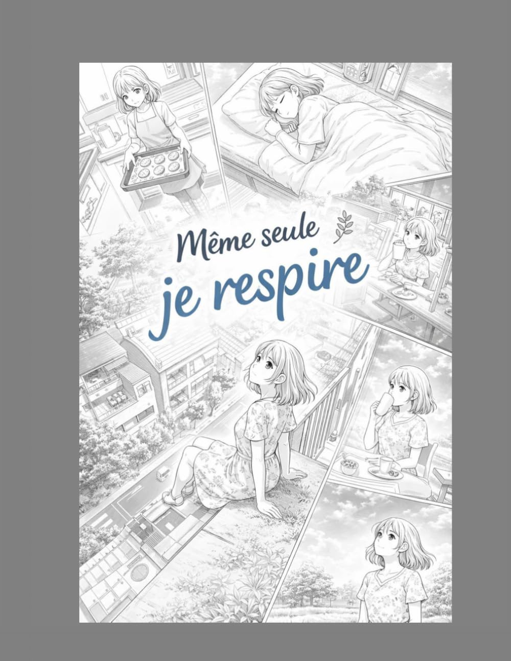 Même seule je respire: Livre de coloriage cosy pour se détendre et se retrouver : Coloriage apaisant style manga pour adultes et adolescents offrez-vous une pause créative et relaxante