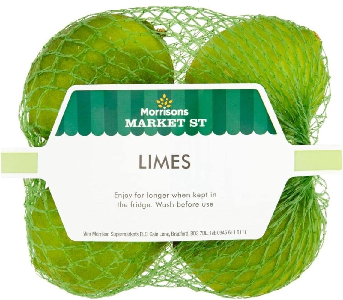 Market St Limes, Pack of 4