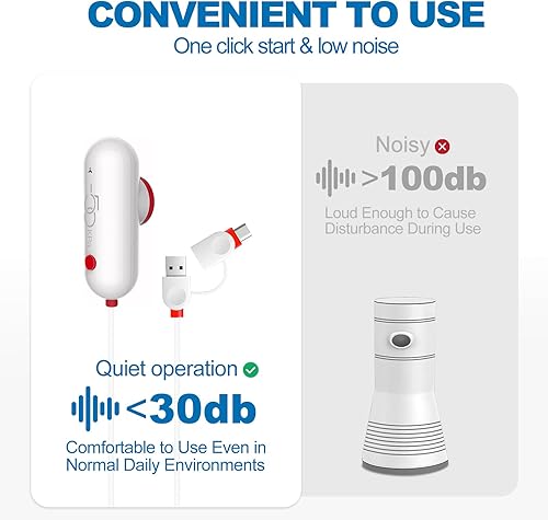 Vista 9 de VMstr Paquete de 9 bolsas de almacenamiento al vacío de viaje con bomba USB, bolsas de sellado al vacío para equipaje, tamaño de equipaje de mano