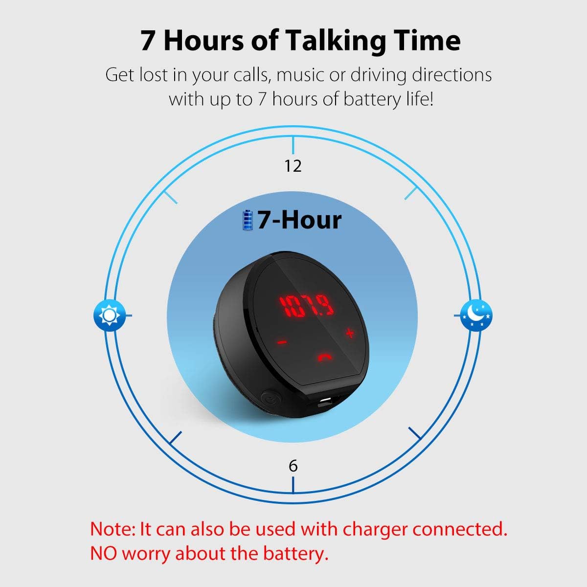 Exclusive Discount 80% Offer Avantree CK310 Bluetooth FM Transmitter for Car, Wireless Radio Adapter Hands Free Car kit with Magic Tape, Auto Power On Off with Car, Rechargeable Or USB Wired, Stereo Receiver for Music Call, 7H Up To 40% OFF Avantree CK310 Bluetooth FM Transmitter for Car, Wireless Radio Adapter Hands Free Car kit with Magic Tape, Auto Power On Off with Car, Rechargeable Or USB Wired, Stereo Receiver for Music Call, 7H