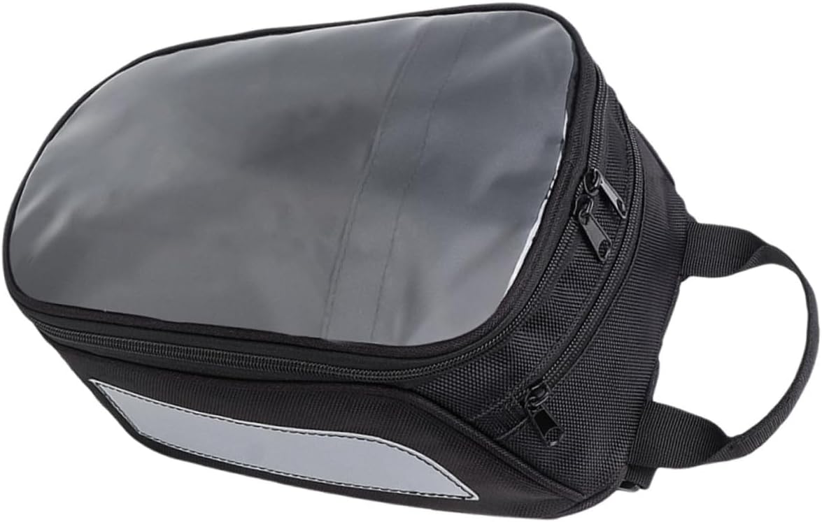 Luxshiny Magnetic Motorcycle Storage Bag Oil Tank Carrier Pouch for Motorbike Multi-compartment Organizer for Rides Versatile Design