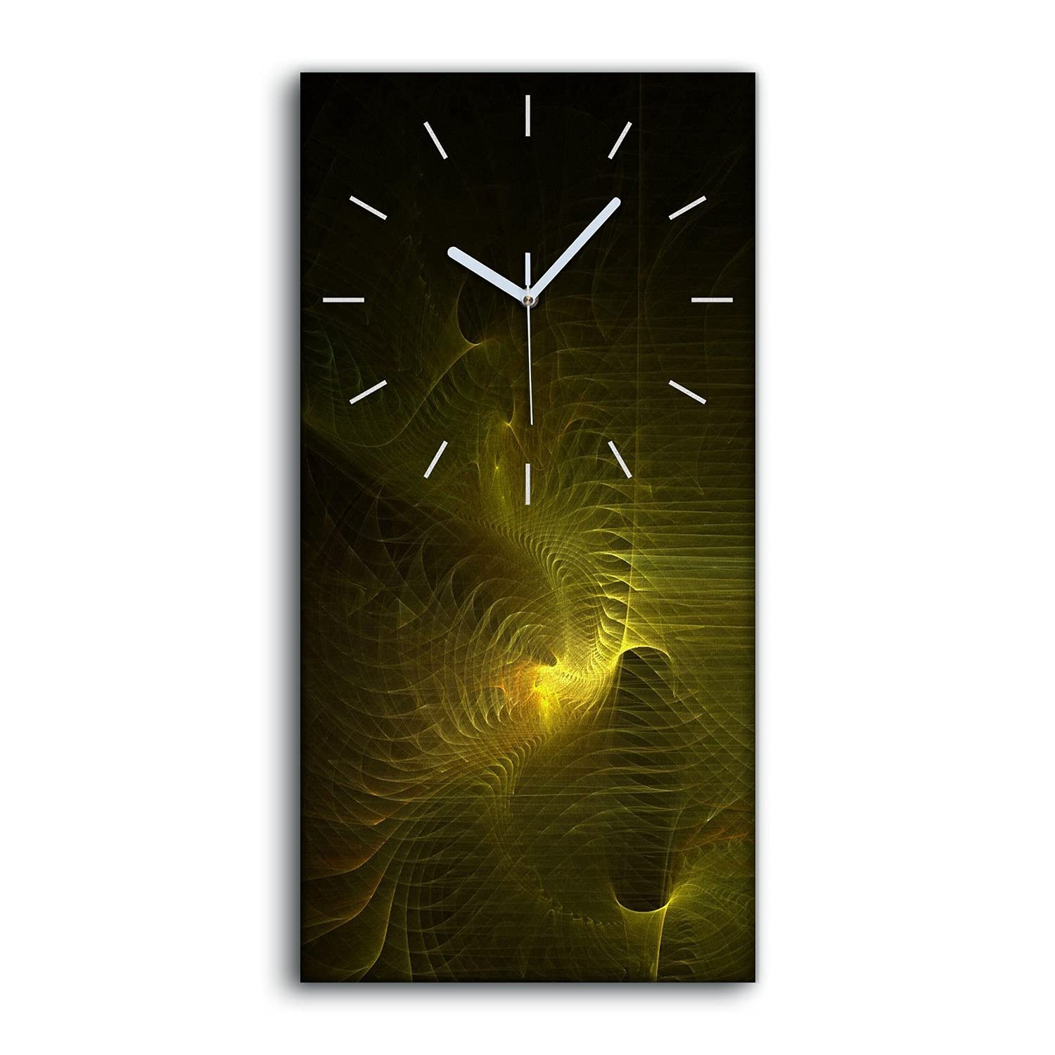 Décoration salon moderne image art mural horloge en toile 30x60cm