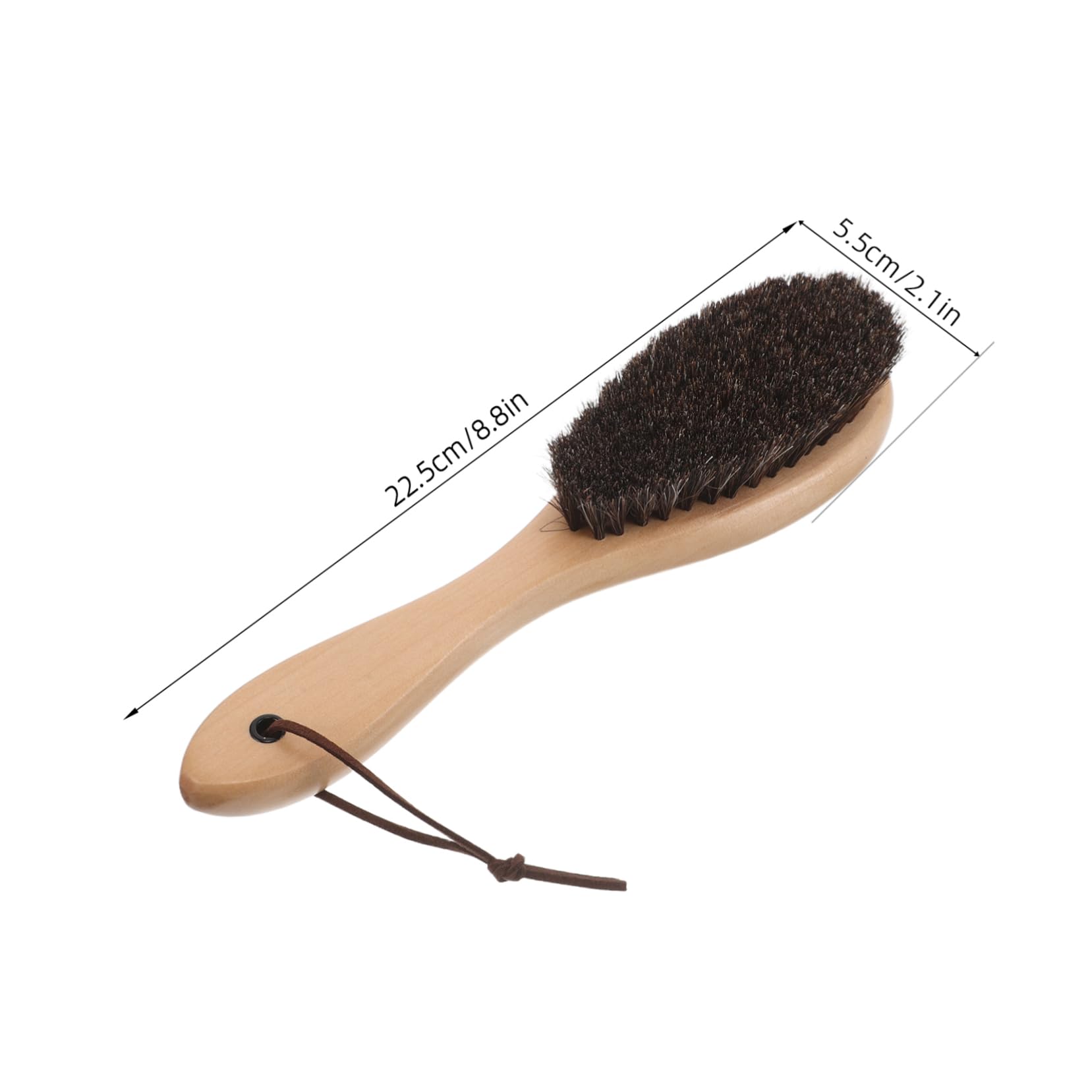 Abaodam Desander Brush Natural Bristles for Sand Removal Ideal for Cleaning Tents Chairs and Surfboards