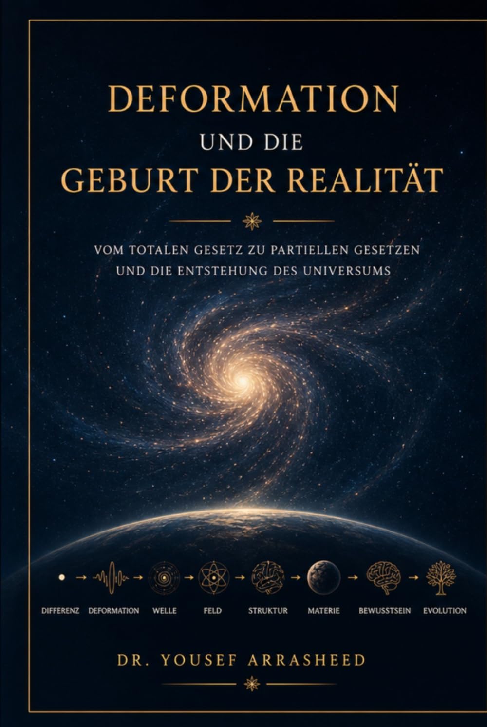 Deformation und die Geburt der Realität: Vom totalen Gesetz zu partiellen Gesetzen und die Entstehung des Universums (Cosmic Evolution Theory)