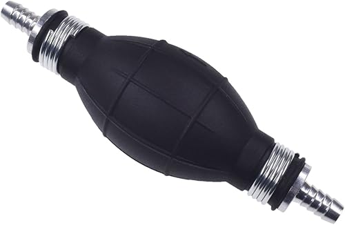 Miniatura 6 de 0.315 in 516 "Bombilla de cebador negro de goma bomba de combustible manguera de mano imprimación gasolina gasolina diesel bomba para barcos marinos