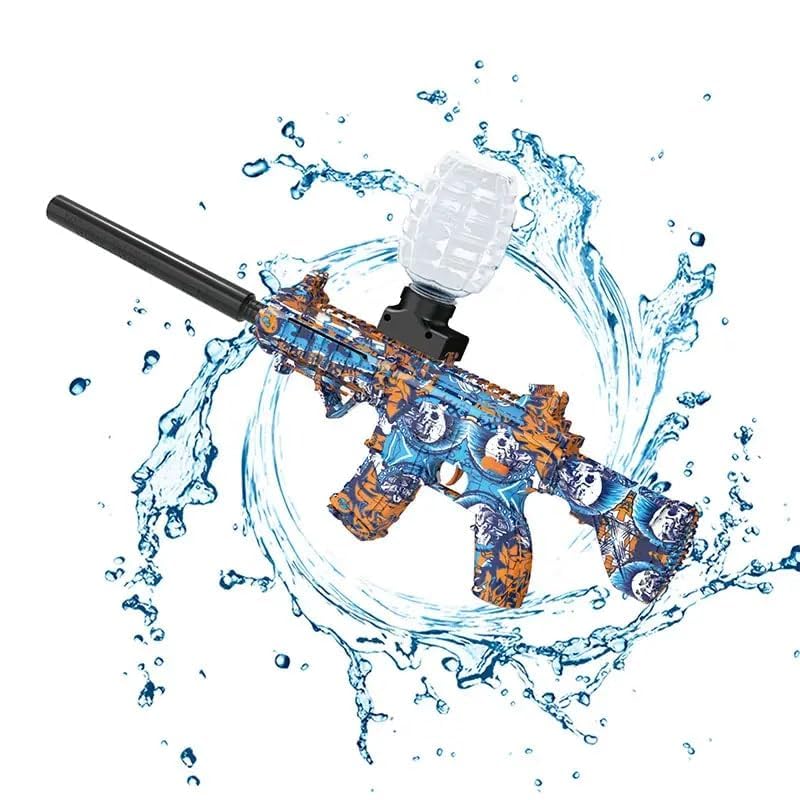 Image of M416 Gel Blaster Gun Automatic Gun for Kids-Adults Electric Operated Gun High Speed Upto 50 Feet Range with 10,000 Gel Balls (G1)